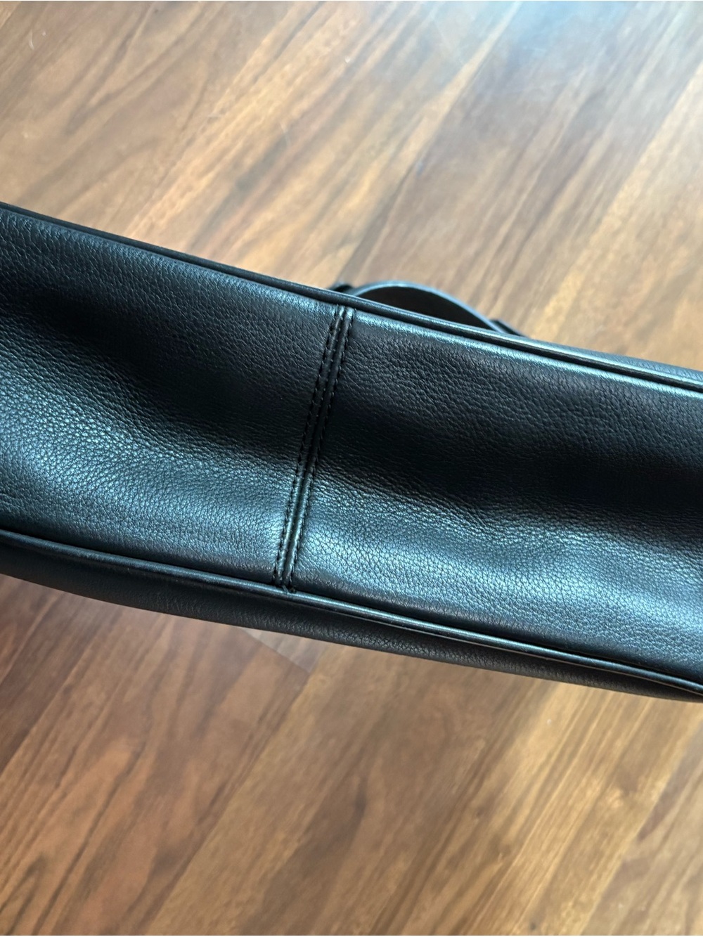 Dooney & Bourke Black Pebble Leather Hobo Shoulder Bag - Picture 4 of 4